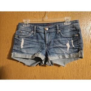 2b bebe jean shorts
